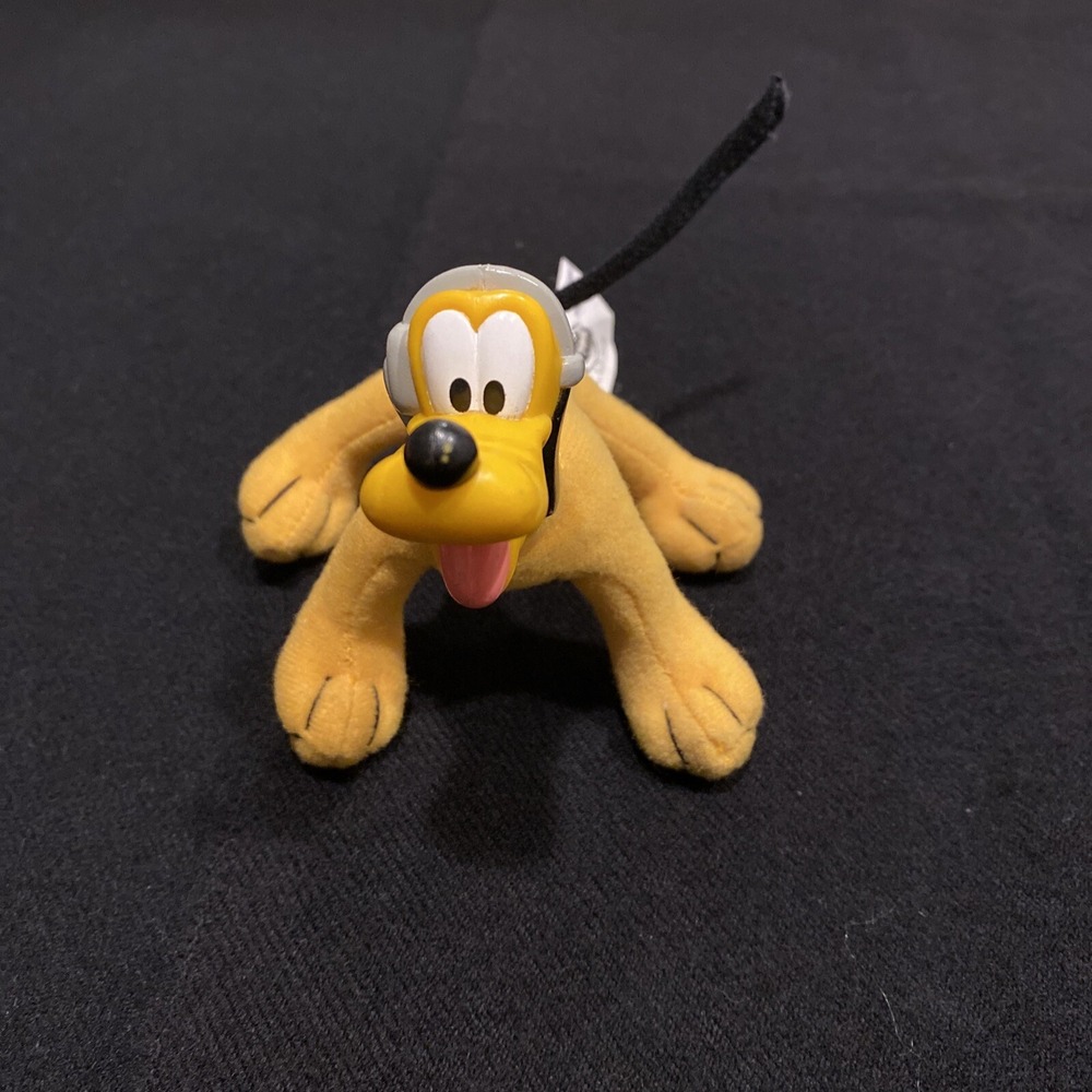 Vintage DISNEY'S House of Mouse (Pluto) For McDonald's Corp.Bendable Vinyl Head